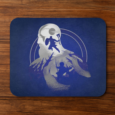 foldthreads God Of War Mousepad Non Slip Base Mousepad(Multicolor)