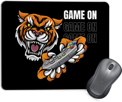 TrendoPrint MP32 Mouse Pad with Anti-Slip Rubber Base & Smooth Mouse Control Non Slip Base Mousepad(Multicolor)