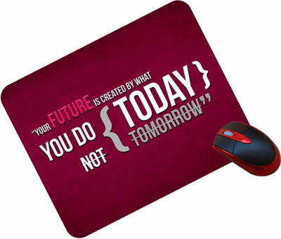 Tshirtwala MPS126 Non Slip Base Mousepad(Pink)