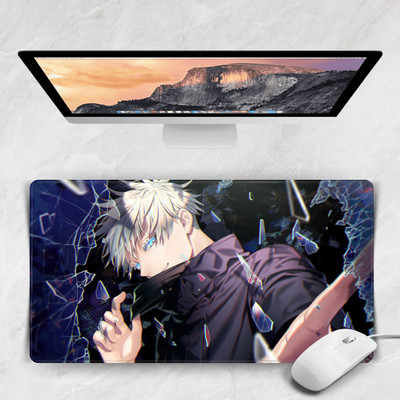 Replix Jujutsu Kaisen Gojo Large Anime Printed Mouse Pad for Laptop Non Slip Base Mousepad(Multicolor)