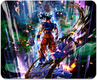 MITTRA INDIACRAFT Anime Mouse Pad - Computer Goku Printed Mousepad (9 inch x 7 inch) Non Slip Base Mousepad(Goku)