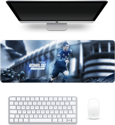 Nevercrox Solutions Ronaldo Champions Edition Gaming Desk Mat Non Slip Base Mousepad(Multicolor)