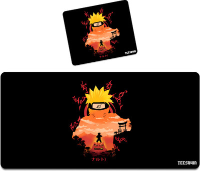 Teesown One Piece Anime Desk Mat for Laptop/Pc Non Slip Base Mousepad(Multicolor)