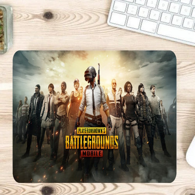 PrintingWorld PUBG Squad Non Slip Base Mousepad(Multicolor)
