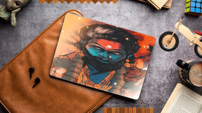 wrap craft Printed Designer Anti Skid, Thick Non-Slip Rubber Base Mouse Pad_83 Non Slip Base Mousepad(Multicolor)
