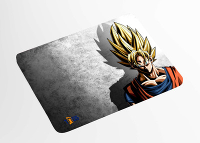 THE NEXGEN STORE DRAGON BALL Z GOKU FULL HD PRINTED MOUSEPAD FOR PC AND LAPTOP Non Slip Base Mousepad(Gray)