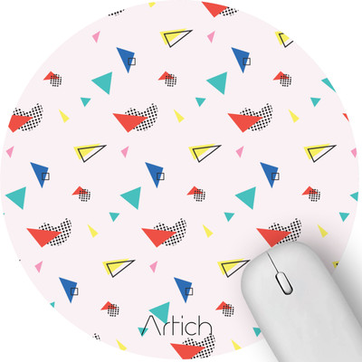 Artich Designer Candy Gaming Pad for Office Laptop Super Soft Non-Slip Rubber Base Mousepad(Multi Candy White)