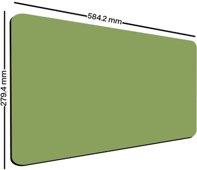 Akash Enterprises lime green mouse pad Non Slip Base Mousepad(Lime Green)