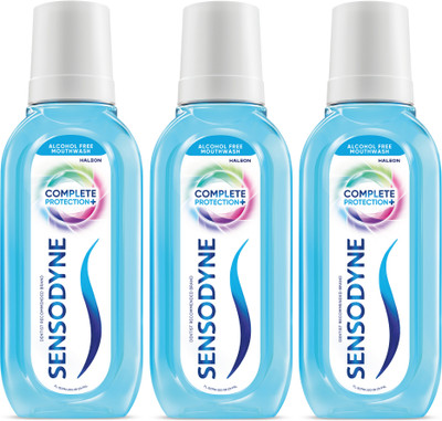 SENSODYNE Complete Protection+ Mouthwash, Alcohol Free - COOL MINT(750 ml)