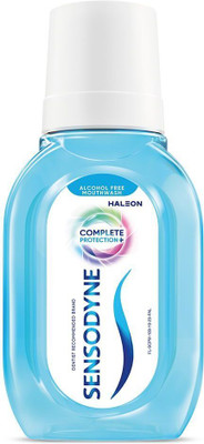 SENSODYNE Complete Protection+ Mouthwash, Alcohol free, Pack of 100ml - Cool Mint(100 ml)