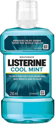 LISTERINE Cool Mint Mouth Wash 250ml - Mint(250 ml)