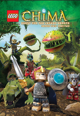 Lego Chima Quest For The Legend Beasts Season 2Part 2(DVD English)