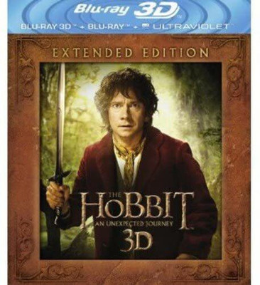 The Hobbit: An Unexpected Journey [2012] [Extended Edition Boxset][Extended Edition 3D + 2D][Includes 2 Bonus Discs](Blu-ray English)
