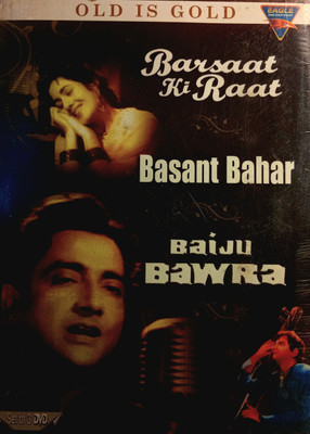 OLD IS GOLD - BARSAAT KI RAAT , BASANT BAHAR , BAIJU BAWRA(DVD Hindi)