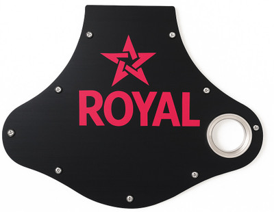 Garvit Global Hub Rear Mud Guard For Royal Enfield 1 Series NA(Black)