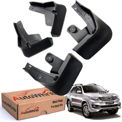 Autowhrib Mud Flap For Toyota Fortuner NA(Black)