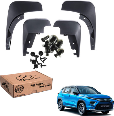 WolkomHome Mud Flap, Front Mud Guard, Rear Mud Guard For Toyota NA NA(Black)
