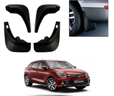 ROSHNEER ENTERPRISES Mud Flap For Toyota Glanza G 2019(Black)