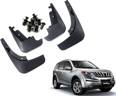 WolkomHome Mud Flap, Front Mud Guard, Rear Mud Guard For MAHINDRA XUV NA(Black)