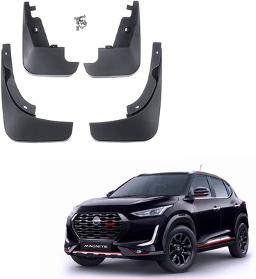 KOZDIKO Rear Mud Guard, Front Mud Guard For Nissan Magnite NA(Black)