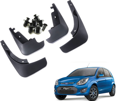 WolkomHome Mud Flap, Front Mud Guard, Rear Mud Guard For Ford Figo 1.5D Titanium Plus MT 2015(Black)