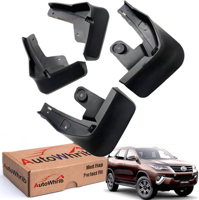 Autowhrib Mud Flap For Toyota Fortuner 2016(Black)