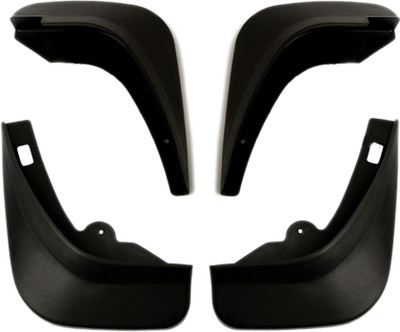 AUTO PEARL Front Mud Guard, Rear Mud Guard For Maruti WagonR 2019(Black)
