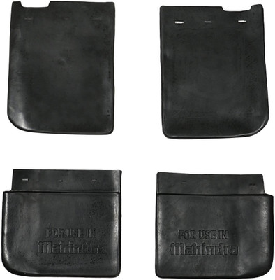 Smstrader Front Mud Guard, Rear Mud Guard For MAHINDRA Bolero NA(Black)