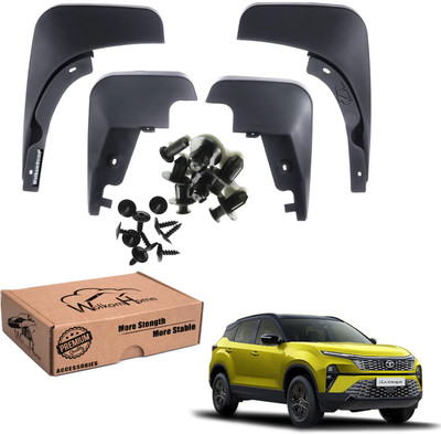 CARMART Mud Flap, Front Mud Guard, Rear Mud Guard For Tata Harrier 2024(Black)