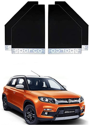 GS Grow n Shine Rear Mud Guard For Maruti Vitara NA(Black)