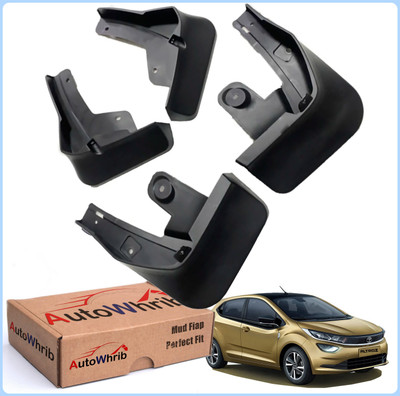 Autowhrib Mud Flap For Tata Altroz XE Petrol NA(Black)