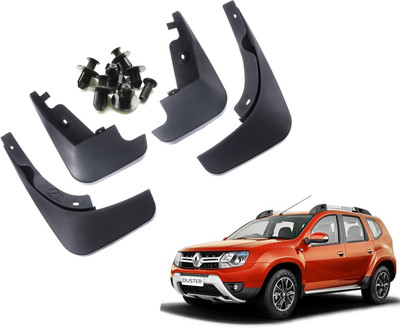 WolkomHome Mud Flap, Front Mud Guard, Rear Mud Guard For Renault Duster LX 2015(Black)
