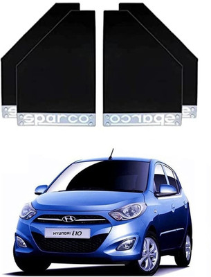 GS Grow n Shine Rear Mud Guard For Hyundai Grand i10 NA(Black)