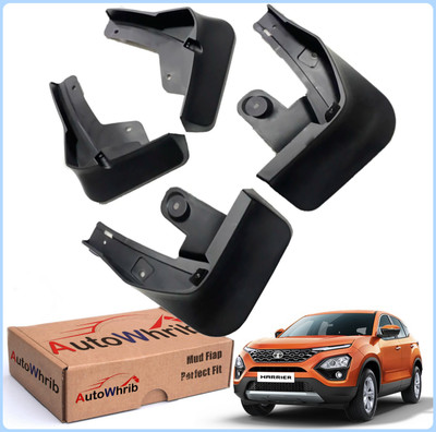 Autowhrib Mud Flap For Tata Harrier 2019(Black)
