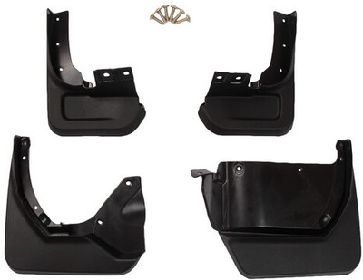 TECHO Mud Flap For MAHINDRA Scorpio 2022(Black)