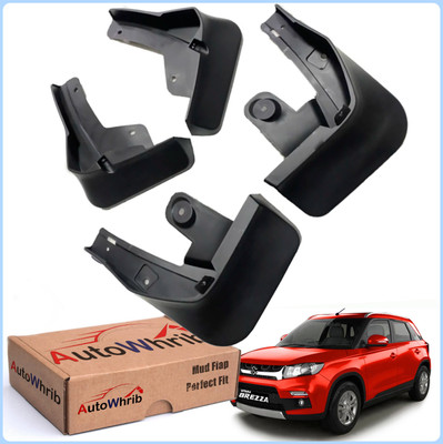 Autowhrib Mud Flap For Maruti Brezza NA(Black)