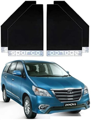 AUTODREAM Rear Mud Guard, Front Mud Guard, Mud Flap For Toyota Innova NA(Black)