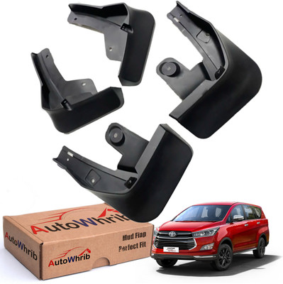 Autowhrib Mud Flap For Toyota Innova Crysta 2016(Black)