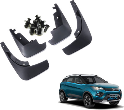 WolkomHome Mud Flap, Front Mud Guard, Rear Mud Guard For Tata Nexon EV XM NA(Black)