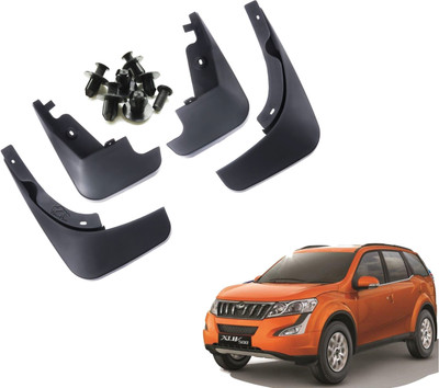 CARMART Mud Flap, Front Mud Guard, Rear Mud Guard For Mahindra XUV500 W10 2WD NA(Black)