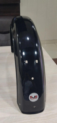 S J S AUTO PRODUCTS Rear Mud Guard For TVS XL 100 NA(Black)