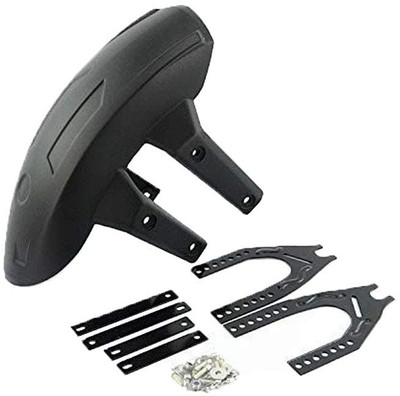 way2gmart Rear Mud Guard For Universal For Bike Universal For Bike NA(Black)