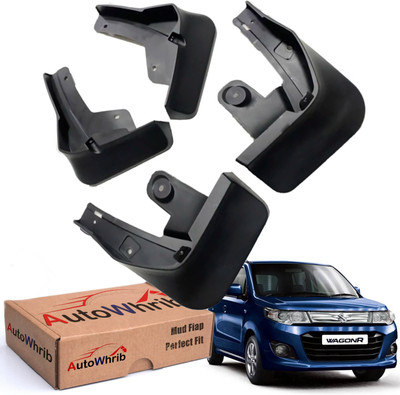 Autowhrib Mud Flap For Maruti WagonR 2017(Black)