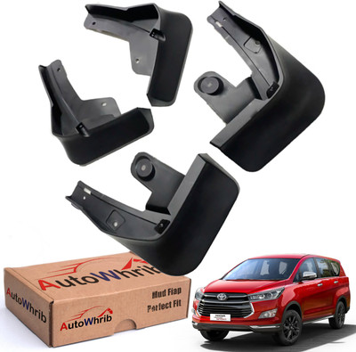 Autowhrib Mud Flap For Toyota Innova Crysta 2019(Black)