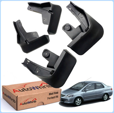 Autowhrib Mud Flap For Honda City ZX NA(Black)