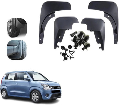 KYLO Mud Flap For Maruti WagonR 2019, 2020, 2021, 2022, 2023, 2024(Black)