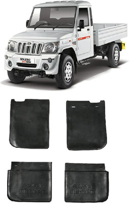Firstchoice Front Mud Guard, Rear Mud Guard For MAHINDRA Bolero NA(Black)