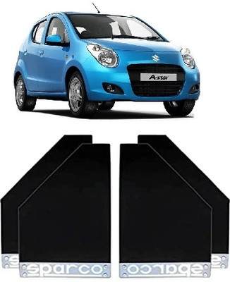 GS Grow n Shine Rear Mud Guard For Maruti A-Star NA(Black)