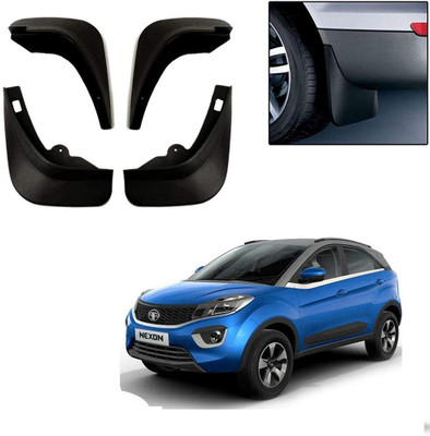 GS Grow n Shine Rear Mud Guard, Front Mud Guard For Tata Nexon 2014(Black)
