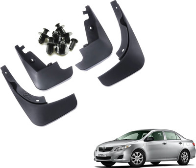 WolkomHome Mud Flap, Front Mud Guard, Rear Mud Guard For Toyota Corolla NA(Black)